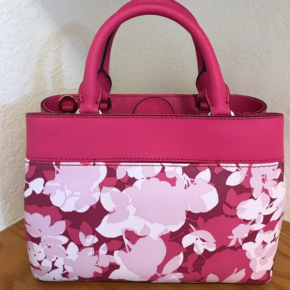 Michael Kors Hailee Xs Satchel granita Pink Bag - Picture 5 of 8